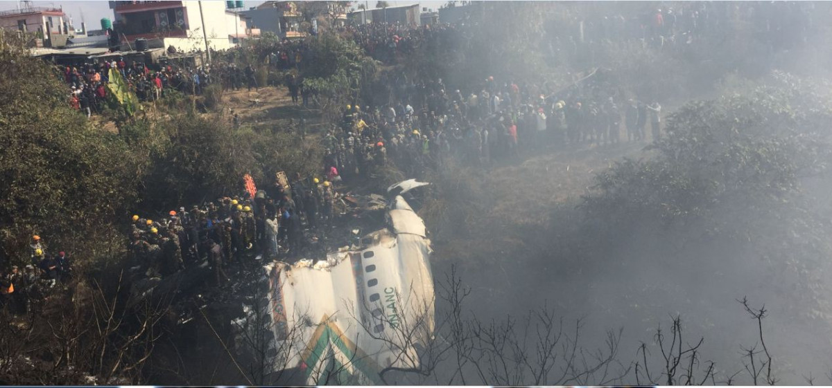 विमान दुर्घटना: अध्ययन गर्न एटिआर निर्माता कम्पनीको विज्ञ टोली नेपालमा