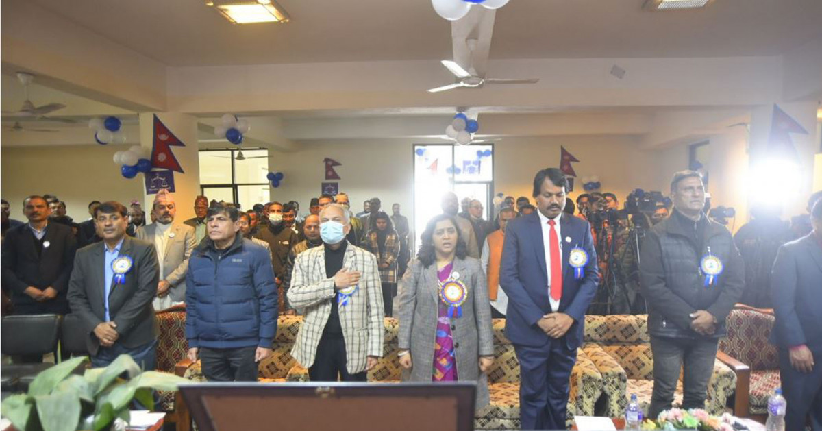 विकेकशील साझाको प्रथम महाधिवेशनमा को-को पुगे अरु दलका नेता ?