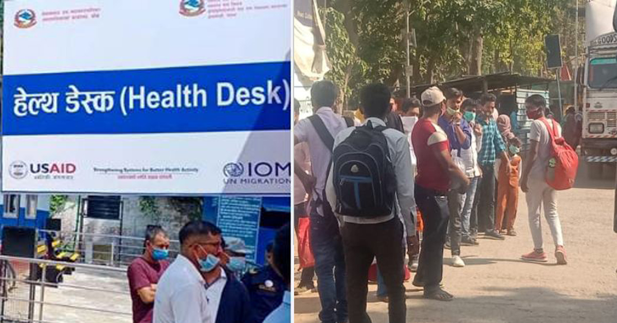 भारतबाट फर्किएका १० जनामा कोरोना संक्रमण