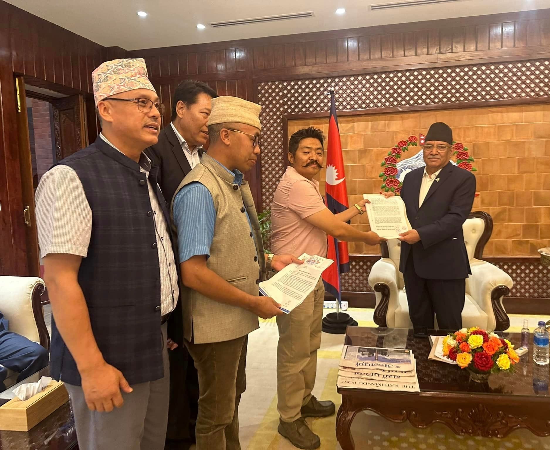 तथ्यांकको जाति, भाषा र धर्म सम्बन्धी नतिजा करेक्सन हुन्छ: प्रधानमन्त्री प्रचण्ड