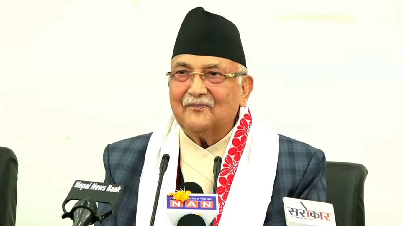 एमसीसीको १२ बुँदे व्याख्यात्मक घोषणा झुटको खेस्रो मात्र हो : अध्यक्ष ओली