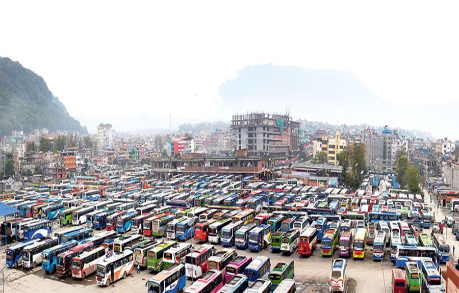 महानगरको निर्देशनपछि धादिङ र नुवाकोटका बस नयाँ बसपार्कबाट सञ्चालन