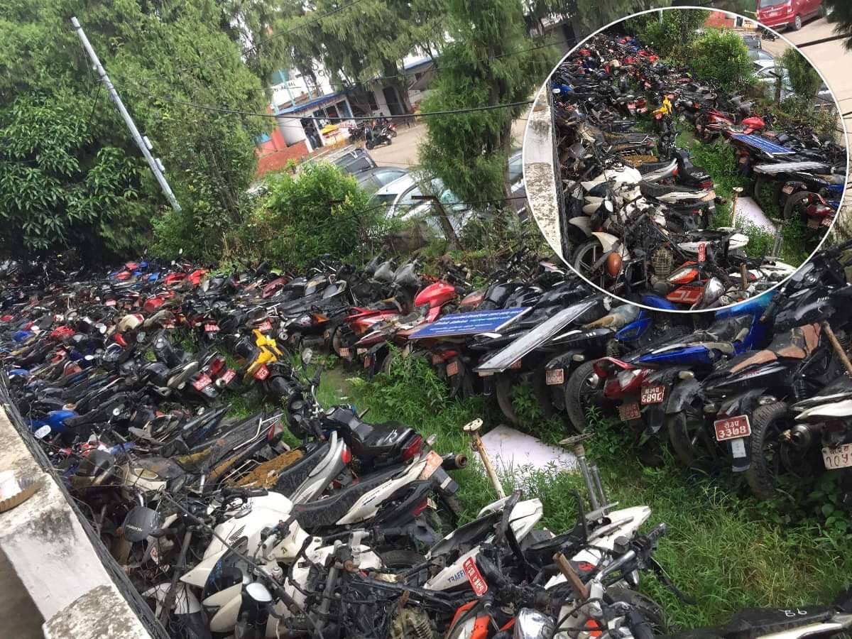 किन थुप्रिन्छन् प्रहरी कार्यालयमा सवारी साधन ?