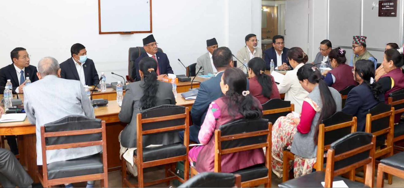 माओवादी केन्द्रको संसदीय दलको बैठक बस्दै