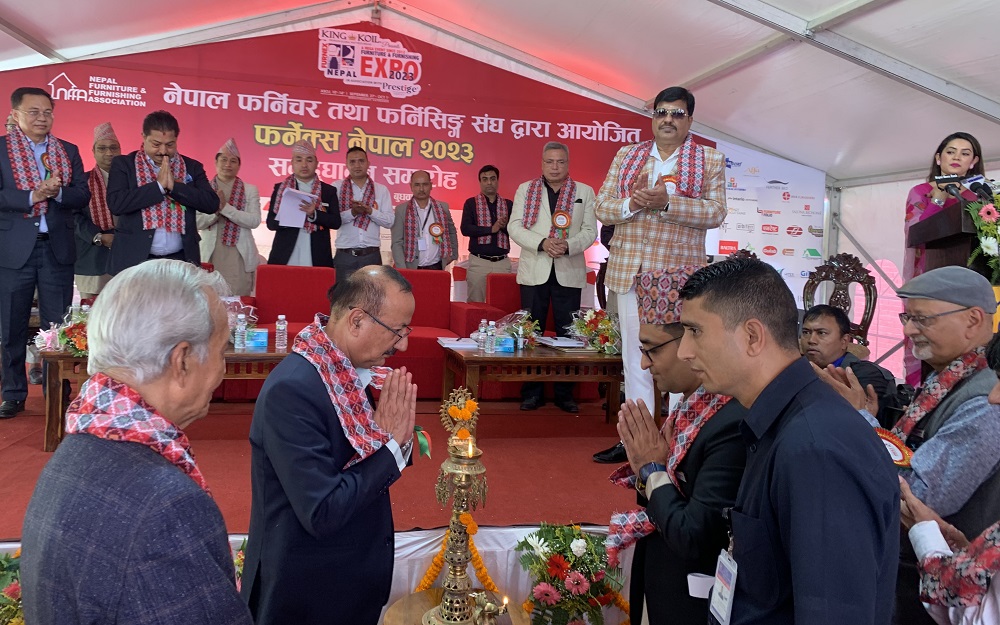 फर्निचर फर्निसिङका उत्पादनको कुम्भ मेला ‘फर्नेक्स २०२३’ सुरु,