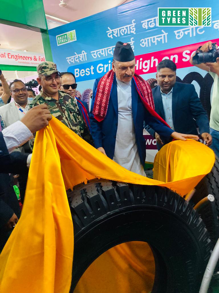 नेपाली कम्पनी ग्रिन टायरद्धारा शेर्पा सारथी टीटी टायरको बिक्री प्रारम्भ