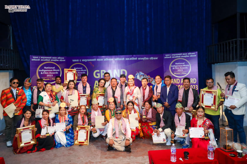 ‘राष्ट्रिय आदिबासी म्युजिक तथा फिल्म अवार्ड–२०८०’ २८ विधामा अवार्ड प्रदान