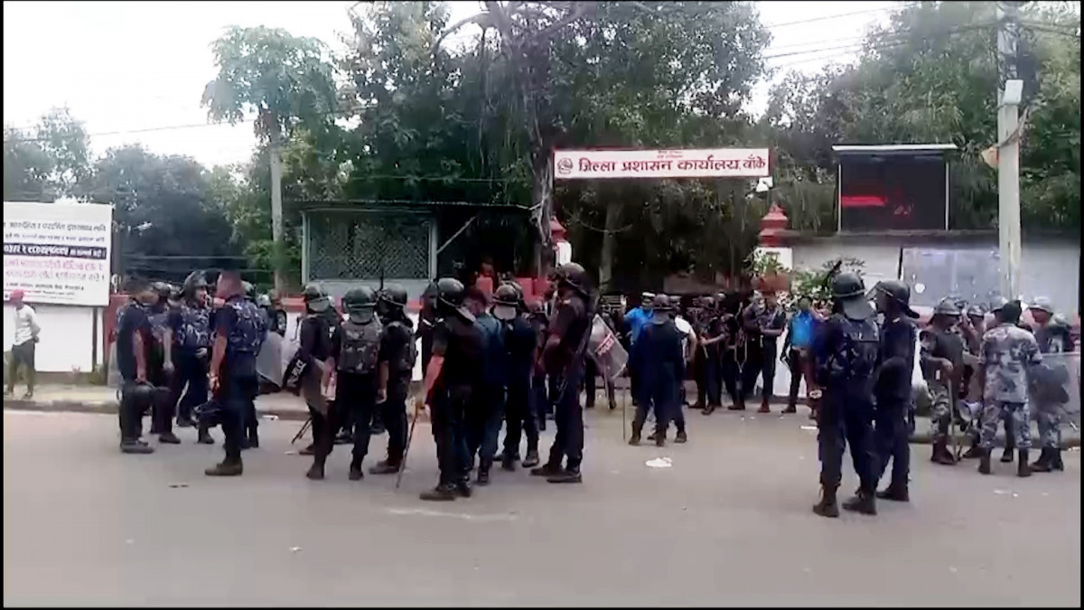 खुकुलो बनाइने नेपालगन्जमा कर्फ्यु