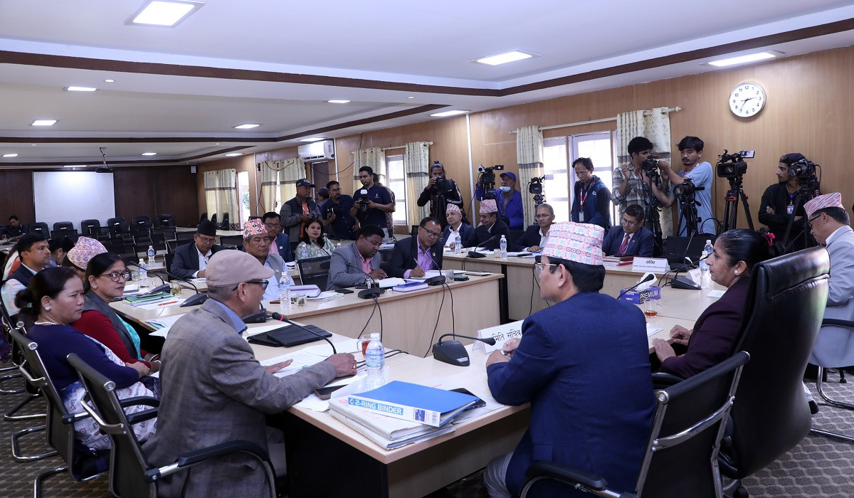 संक्रमणकालीन न्यायसम्बन्धी विधेयकमा सहमति जुटाउन गठित उपसमितिद्वारा प्रतिवेदन पेश