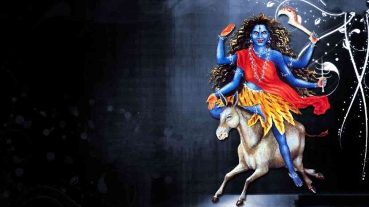नवरात्रको सातौं दिन, कालरात्रि भगवतीको पूजा गरिँदै