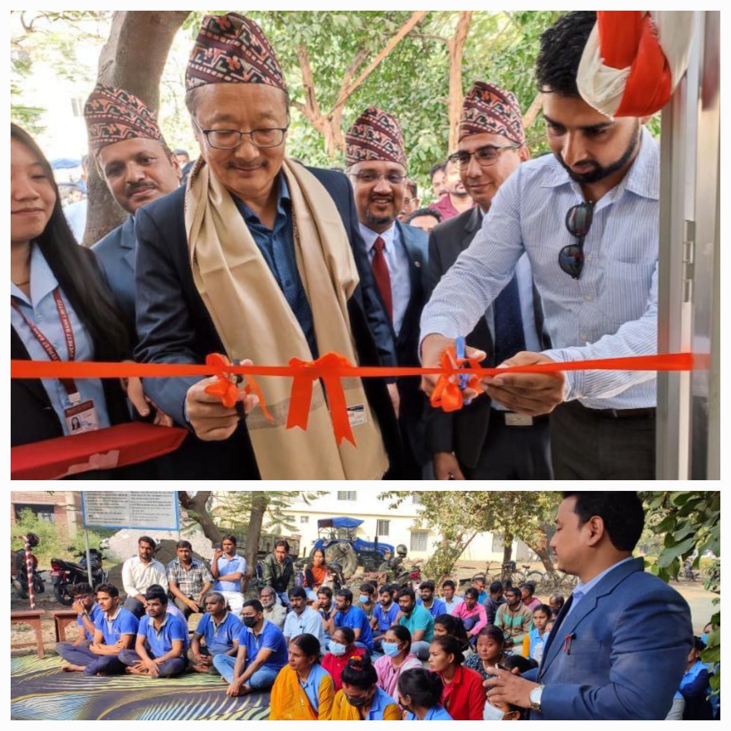एभरेष्ट बैंकद्वारा भैरहवाको जगदम्बा स्पिनिङ मिल्समा एटिएम् सञ्चालन