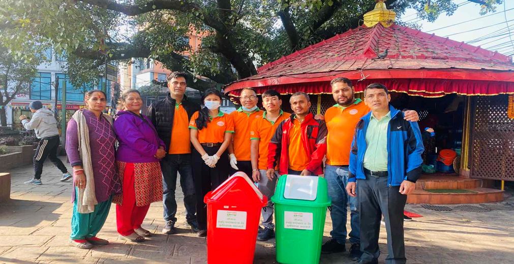समृद्धि फाइनान्सको पुतलीसडक शाखाद्धारा सरसफाई कार्यक्रम सम्पन्न