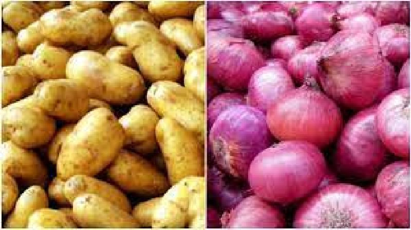 भ्याट लगाएपछि काठमाडौंमा आलु र प्याजको बिक्री ठप्प