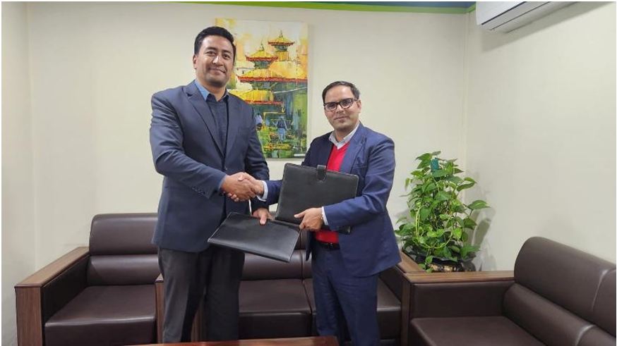 नेपाल पेमेन्ट सोल्युशन र लक्ष्मी सनराईज क्यापिटलबिच सम्झौंता