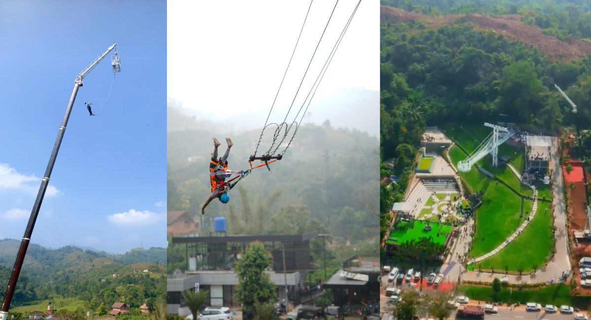 द क्लिफको ’सेटअप’ मा भारतको केरलामा नयाँ बञ्जी सहितको एड्भेन्चर पार्क सञ्चालनमा