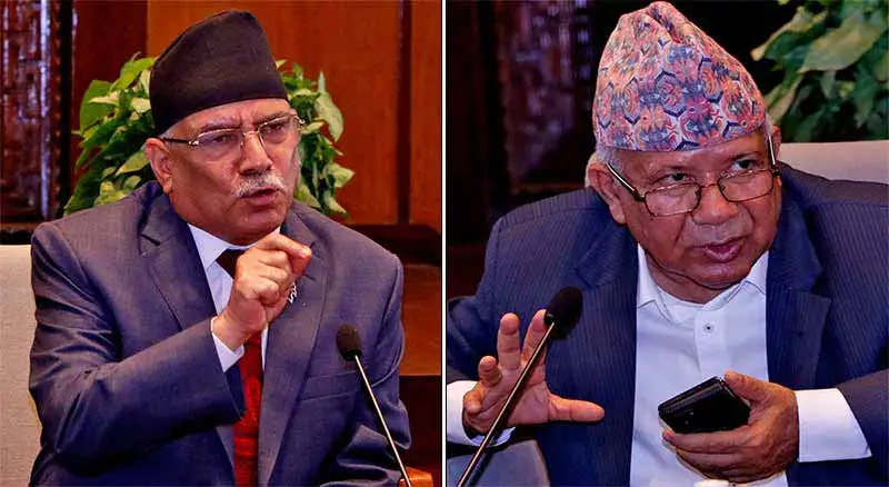 मन्त्री ज्यालालाई फिर्ता बोलाउन माधव नेपाललाई प्रधानमन्त्री प्रचण्डको फोन