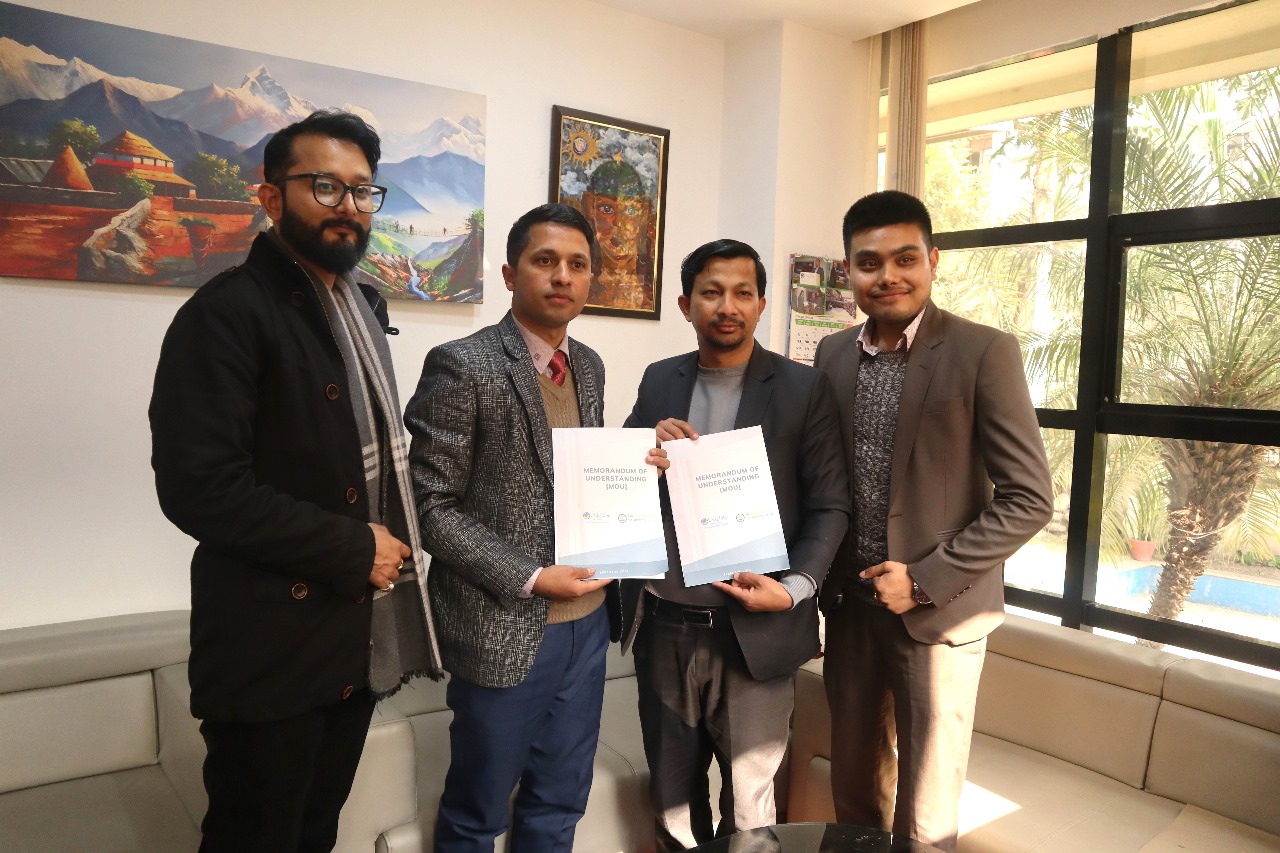 सन सेक्युरिटिज र युनिग्लोवल सेकेन्डरी स्कुलबिच सम्झौंता