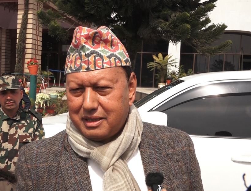 मन्त्री बस्नेत आक्रोशित हुँदै पत्रकारलाई भने : नैतिकता सिकाउने तपाई कहाँको पत्रकार  ?