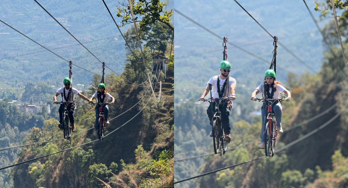 डिजिटल युगमा आउटडोर खेलको महत्त्व बढ्दै ः ब्रिटिश कलेजका विद्यार्थीहरूले क्लिफमा लिए साहसिक खेलहरूको मज्जा