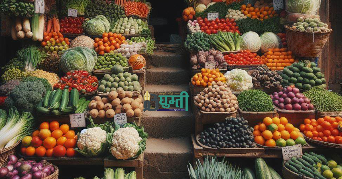 यस्तो छ आजका लागि कृषिउपजको थोक मूल्य