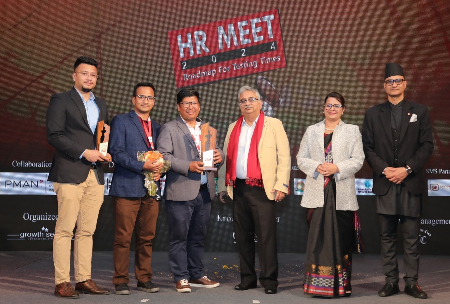 एनसेल एचआर मिट २०२४ मादुई अवार्डबाट सम्मानित