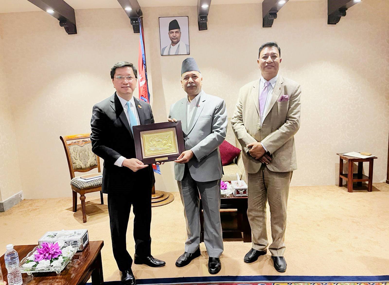 उपराष्ट्रपति यादव र भियतनामी राजदूतबीच भेटवार्ता
