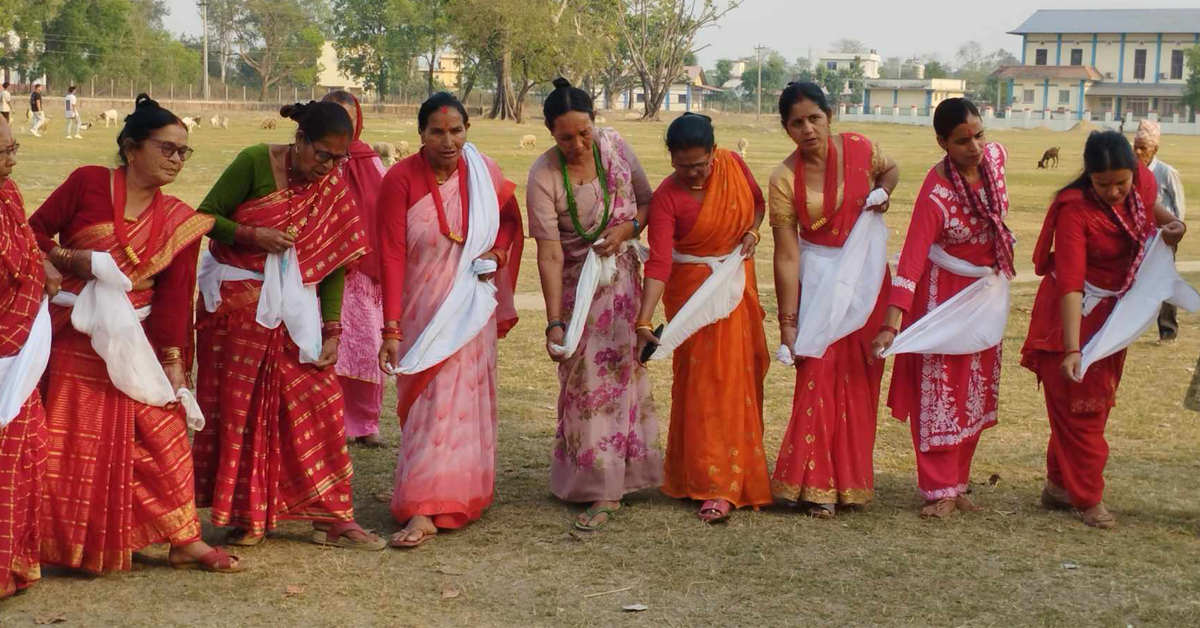 विवाहित छोरीले माइतीसँग बह बिसाउने पुतला प्रारम्भ