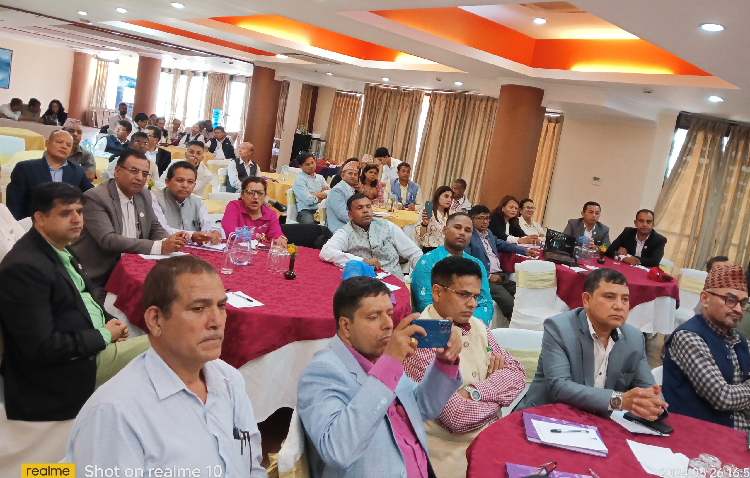 पेशागत बीमा अभिकर्ता सङ्घसँग छलफल एवम् अन्तक्रिया