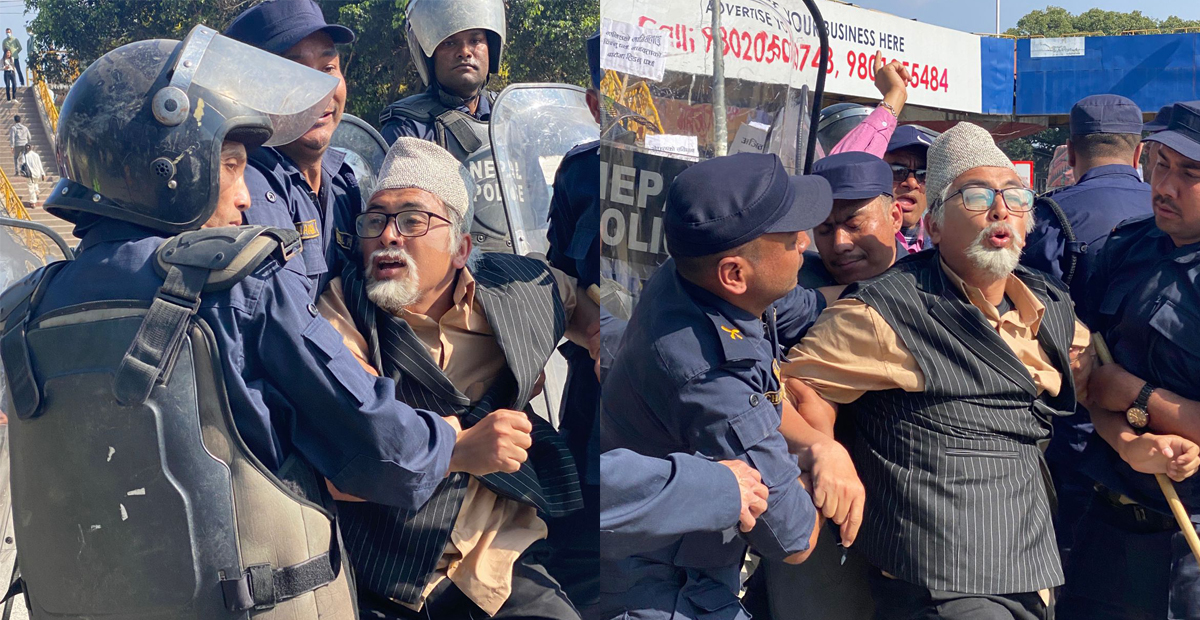 पलले सार्वजनिक गरे वृद्ध उमेरमा प्रहरी मुठभेडको तस्बिर, ‘पुजार सार्की’को भूमिकामा उत्सुकता
