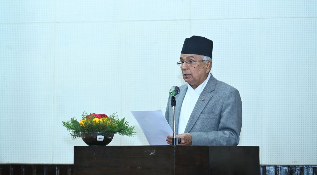 तीज पर्वले आपसी एकता र सामाजिक सद्भाव कायम गर्न महत्वपूर्ण भूमिका निभाएको छ : राष्ट्रपति पौडेल
