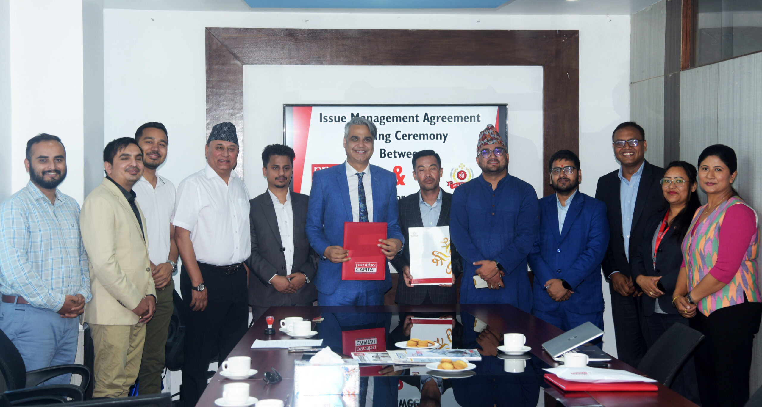 प्रभु क्यापिटल र श्री डिष्ट्रिलरीबिच सम्झौंता