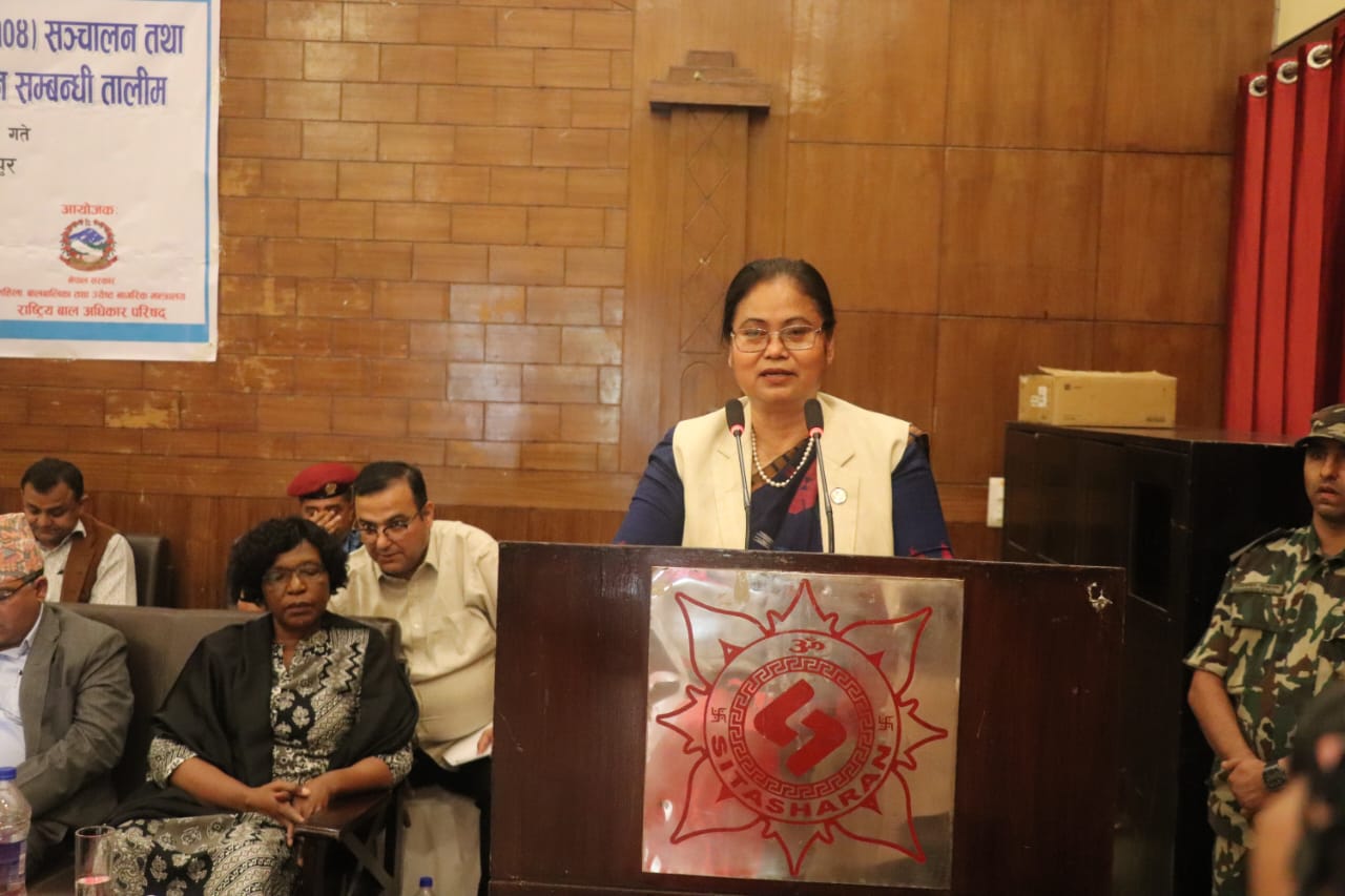 बालबालिका खोजतलास कार्य अझै तीव्र बनाउन मन्त्री चौधरीको निर्देशन