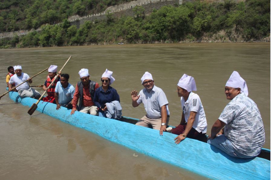 तेस्रो डुङ्गा दौड प्रतियोगितामा सुनसरी प्रथम