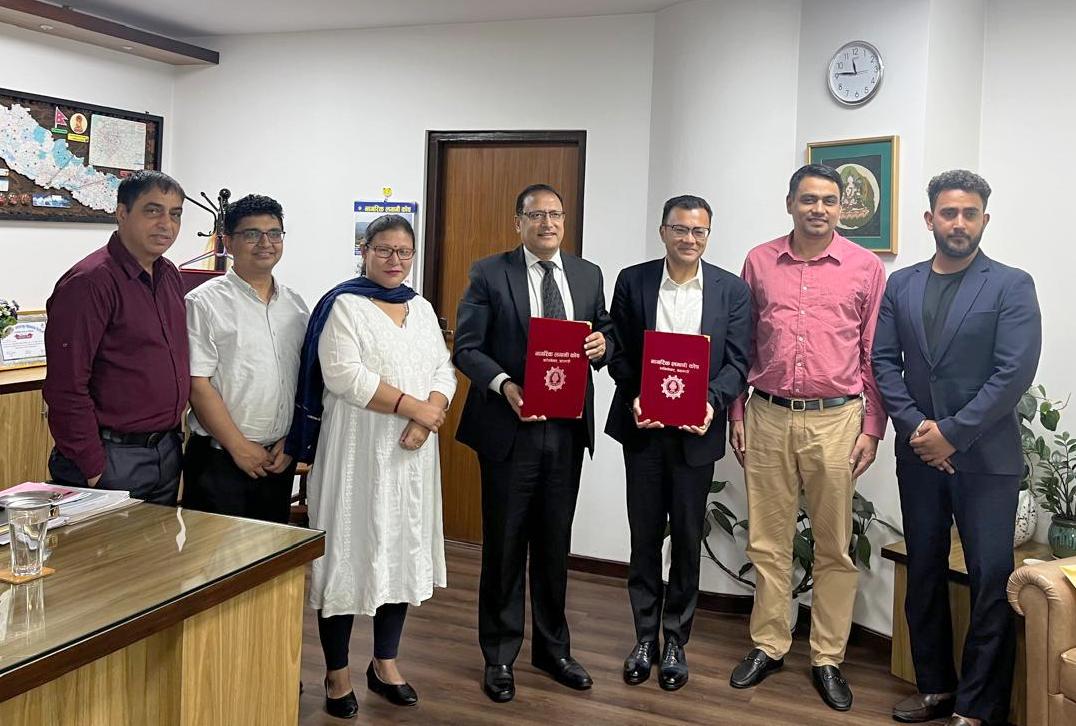 नागरिक लगानी कोष र युनाइटेड मेवाखोला हाईड्रोपावरबिच सम्झौंता