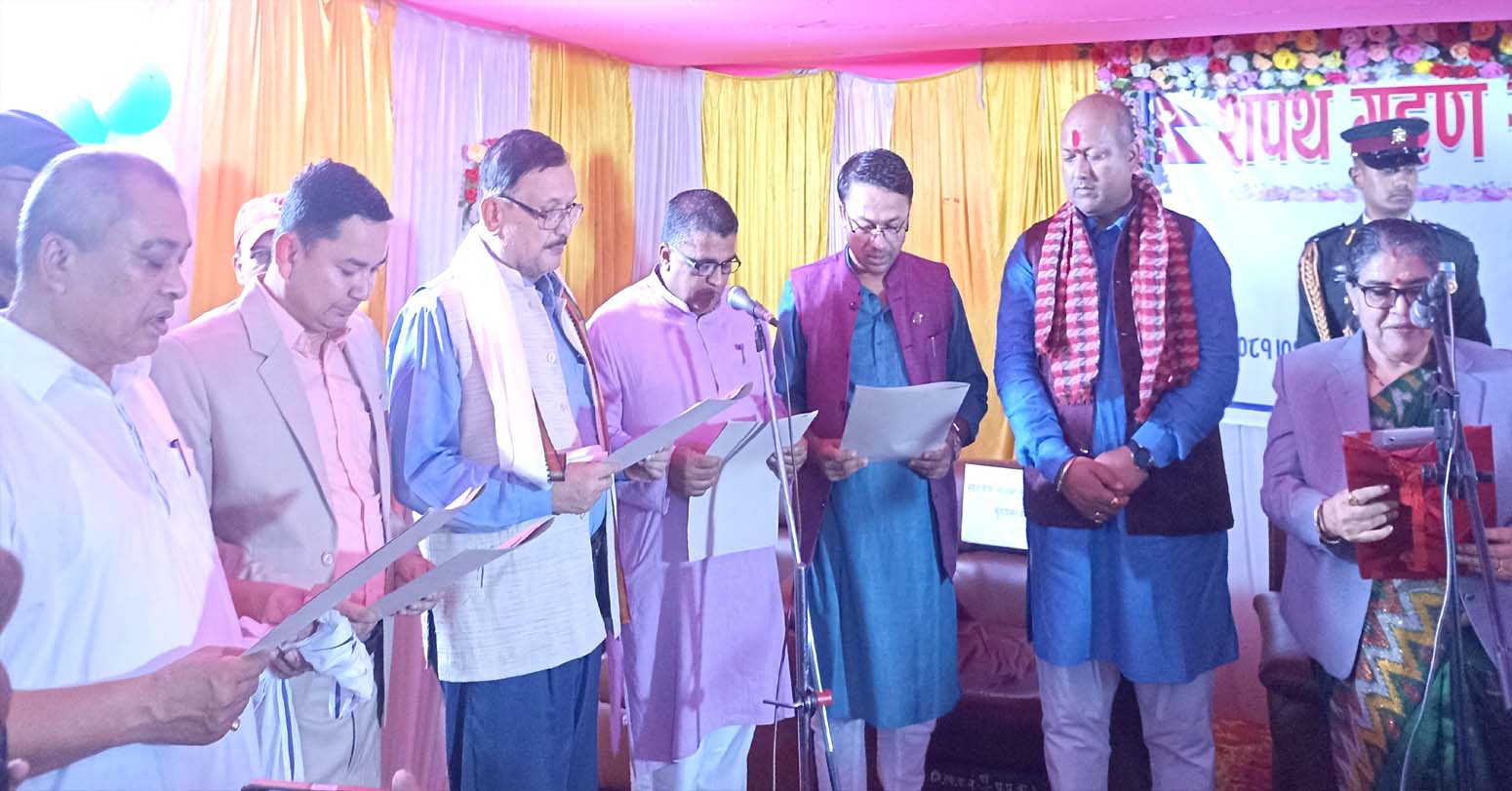 मदेश प्रदेशमा जम्बो मन्त्रिपरिषद् गठन