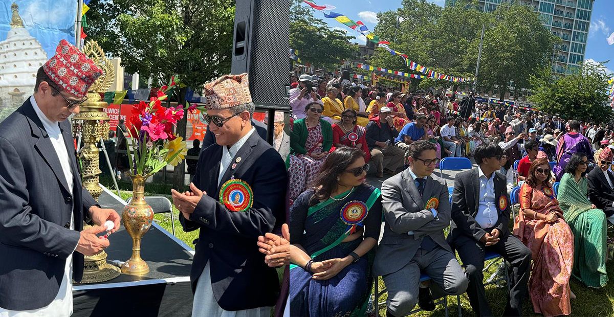 लन्डनमा भव्य रुपमा मनाइयो बुद्ध जयन्ती