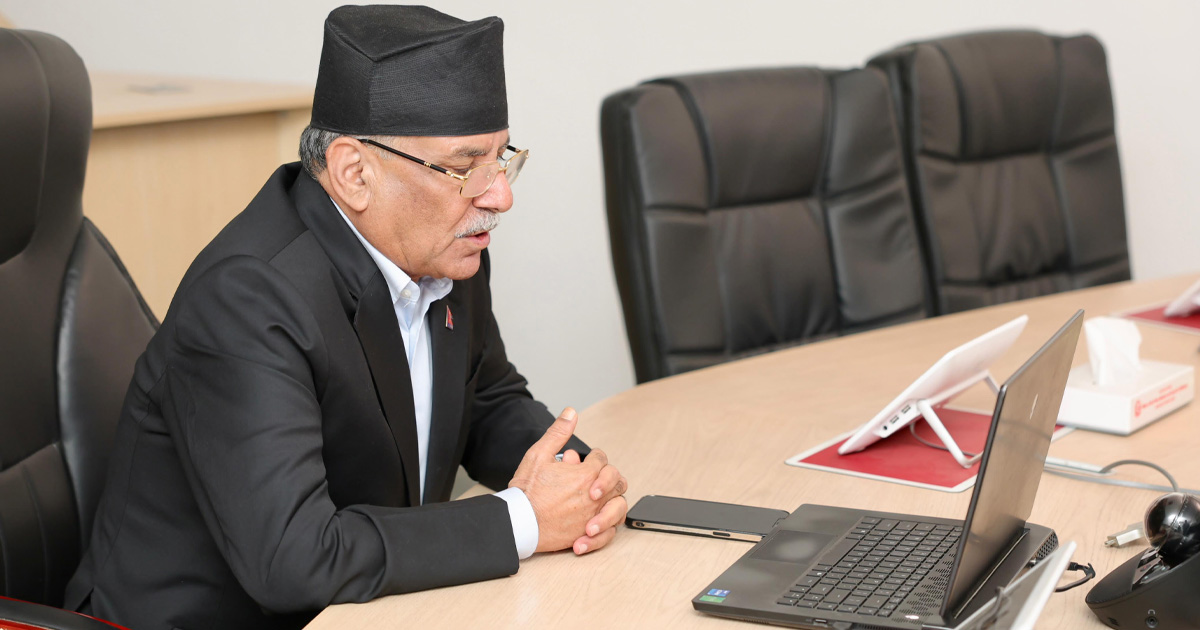 विपदबाट प्रभावित जनताको जिउधनको रक्षाका निम्ति सम्पूर्ण तागत लगाऔँ  : प्रधानमन्त्री