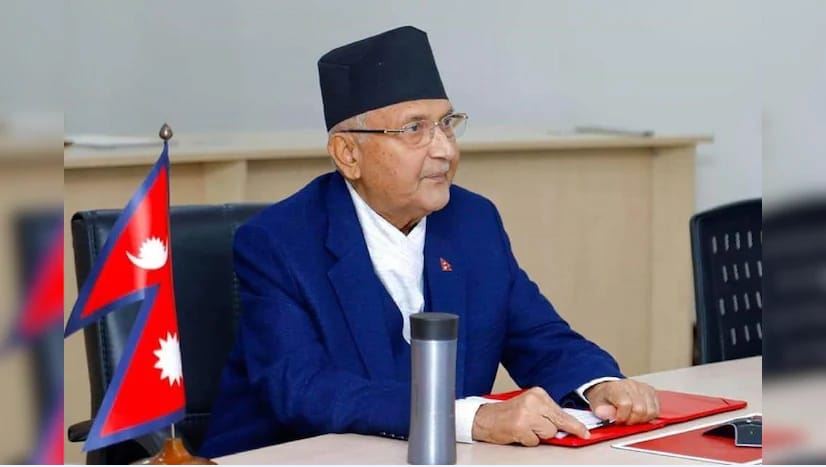 त्रिविको नीति तथा कार्यक्रममा प्रधानमन्त्री ओलीले गरे हस्ताक्षर