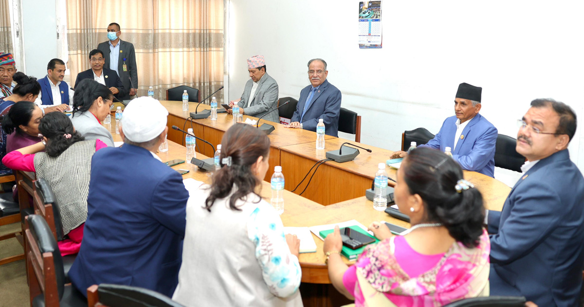 कम्युनिष्ट पार्टीबीचको सहकार्य उचित हुन्छ ठानियो तर ओलीले धोका दिए : अध्यक्ष प्रचण्ड