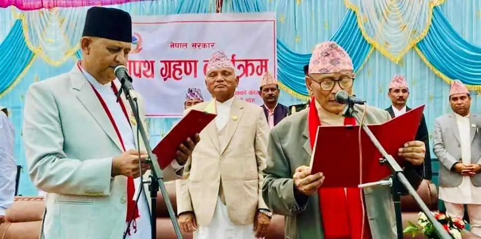 १० दिनपछि लुम्बिनीका मन्त्रीहरुको जिम्मेवारी बाँडफाँड
