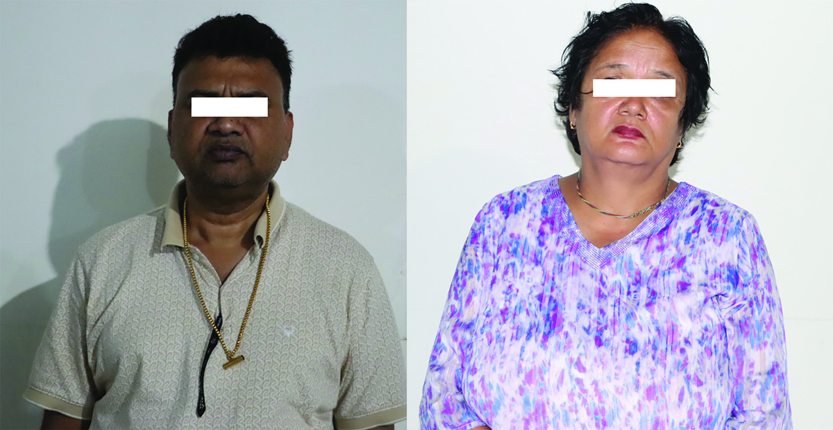 सुनका गरगहना खरिद गर्ने बहाना बनाई चोरी गर्ने दुई व्यक्तिहरू पक्राउ