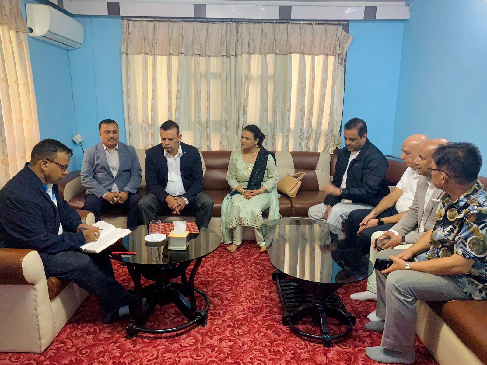 पर्यटन मन्त्रीसँग सीएनआई पर्यटन समितिको छलफल
