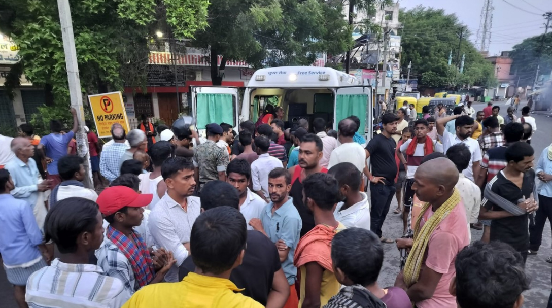 बिहारको एक मन्दिरमा भागदौड मच्चिँदा कम्तीमा सात जनाको मृत्यु, नौ घाइते