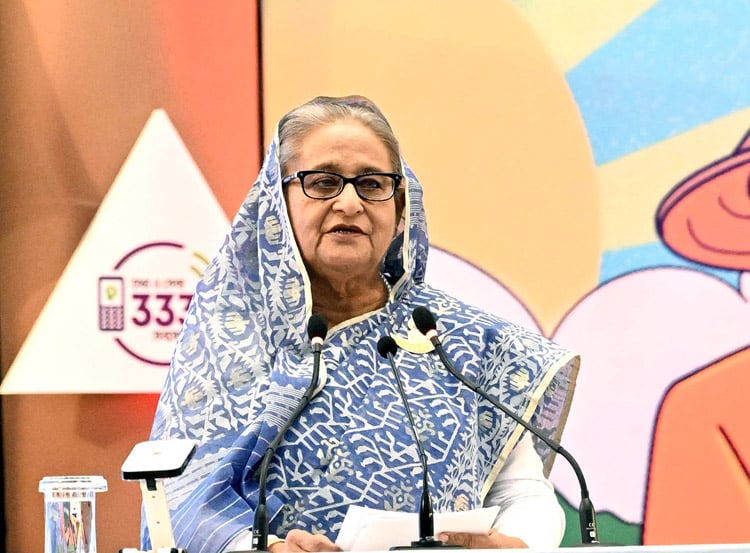 प्रदर्शनकारीहरूले मेरो बुबाको अपमान गरेका छन्  : पूर्वप्रधानमन्त्री हसिना