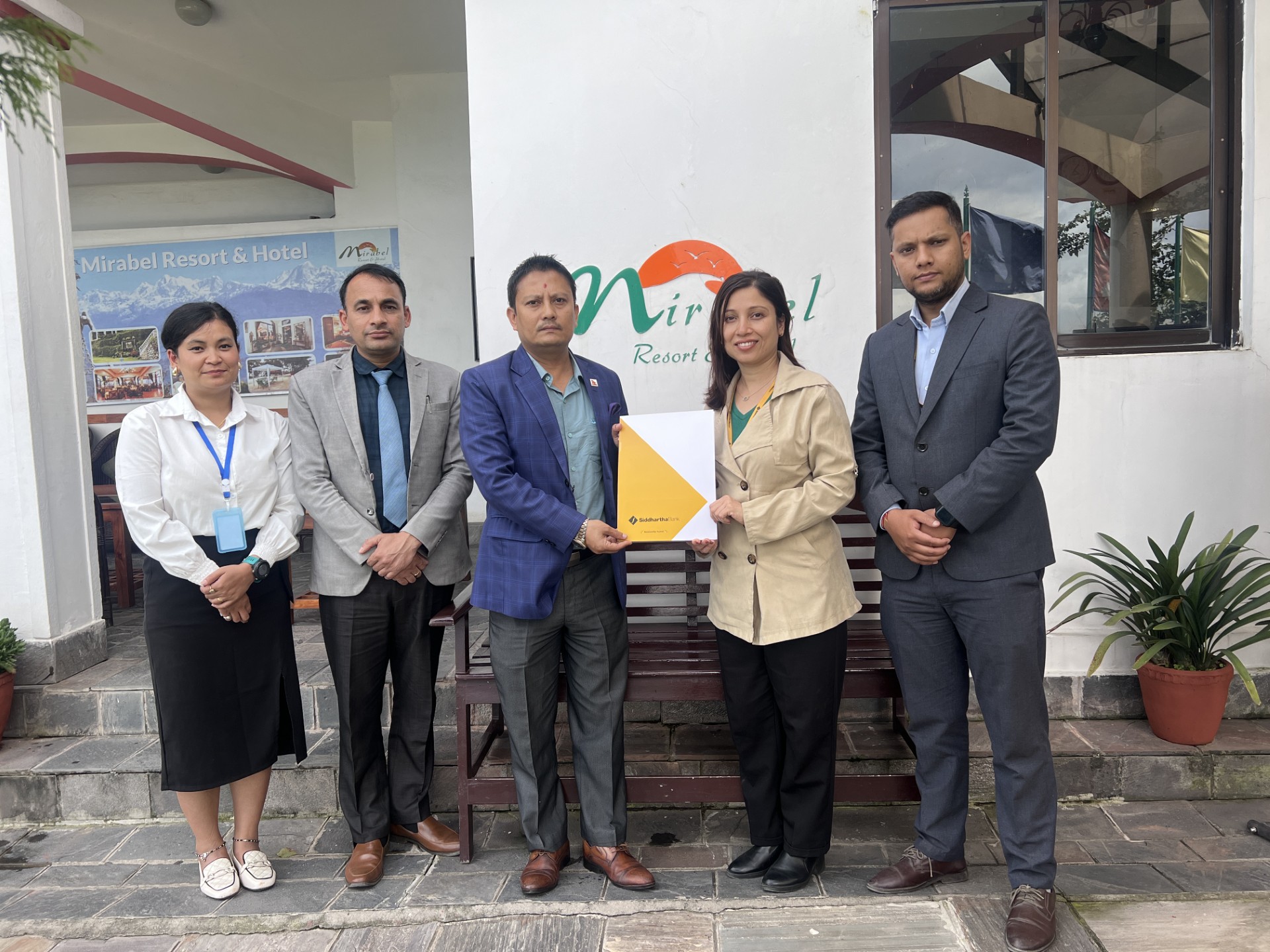 सिद्धार्थ बैंकका ग्राहकहरुलाई मिराबेल रिसोर्टमा १५ प्रतिशतसम्मको छुट