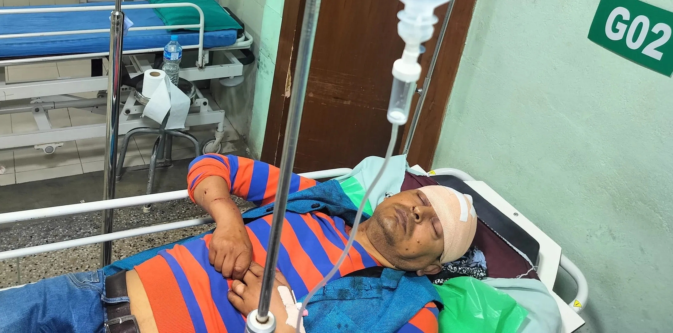पुण्य गौतममाथि रड प्रहार: आइसीयुमा उपचार हुँदै