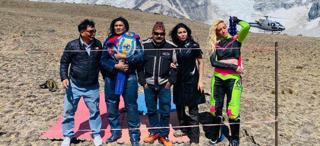 रेस्लर भगवतीको कीर्तिमान वल्ड बुक अफ रेकर्डमा