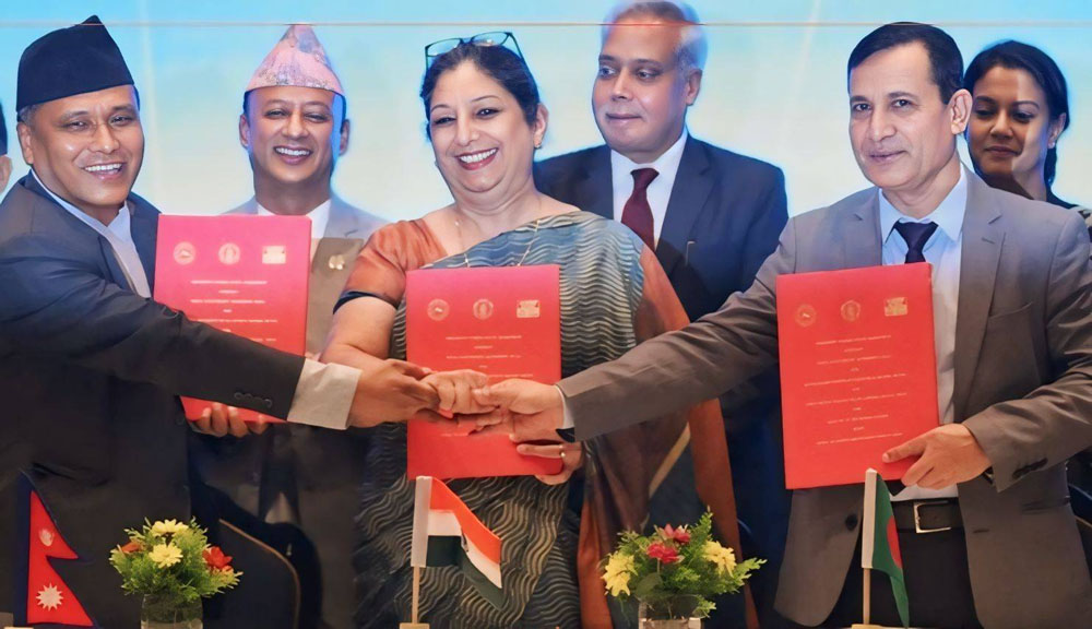 नेपाल र बंगलादेशबीच विद्युत् व्यापारसम्बन्धी सम्झौता