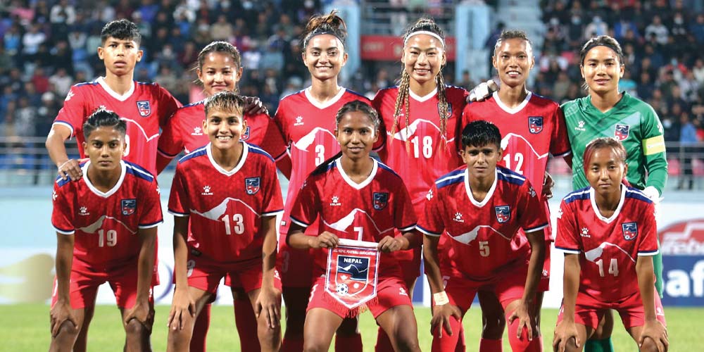साफ वुमन्स च्याम्पियनसिप : सेमिफाइनलमा आज भारतसँग खेल्दै नेपाल