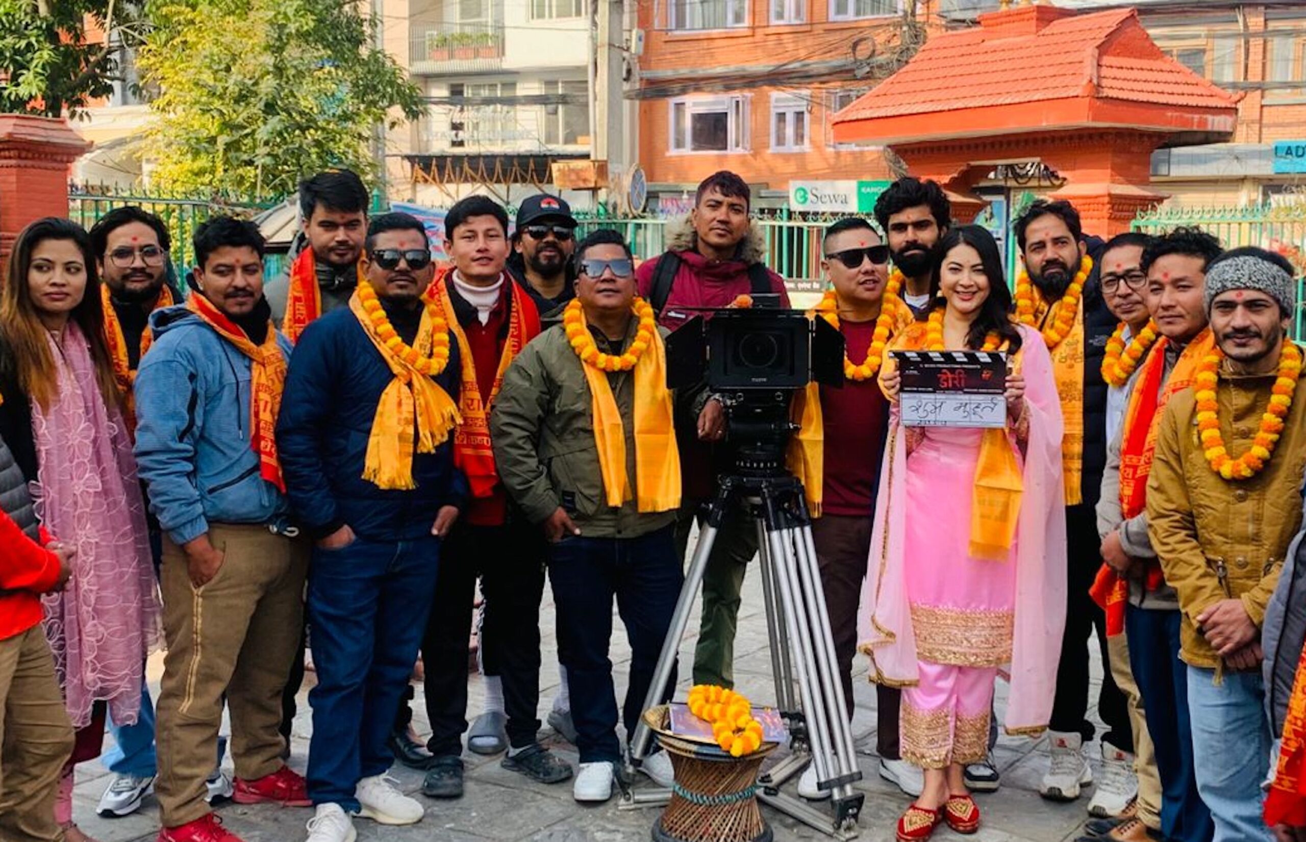 चलचित्र ‘डोरी’ को मुहूर्त सम्पन्न, आइतबारदेखि छायाङ्कन सुरु हुने